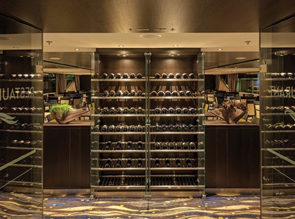 Avalon Waterways Avalon Artistry II Interior Wine Rack.JPG